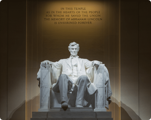 Lincoln Memorial at night